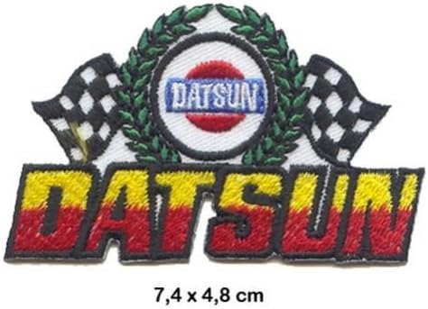 3-Pack DATSUN Nissan Vintage Racing Cherry Sunny Laurel 280-ZX 240-ZX Japan Patch Sew Iron on Embroidered