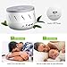 PICTEK White Noise Machine, Natural Fan High Fidelity Sound Machine for Baby Sleeping, Noise-Masking Sound Therapy with Sleep Timer, 2 USB Output, Continuously Variable Volume Adjust, AC Adapter