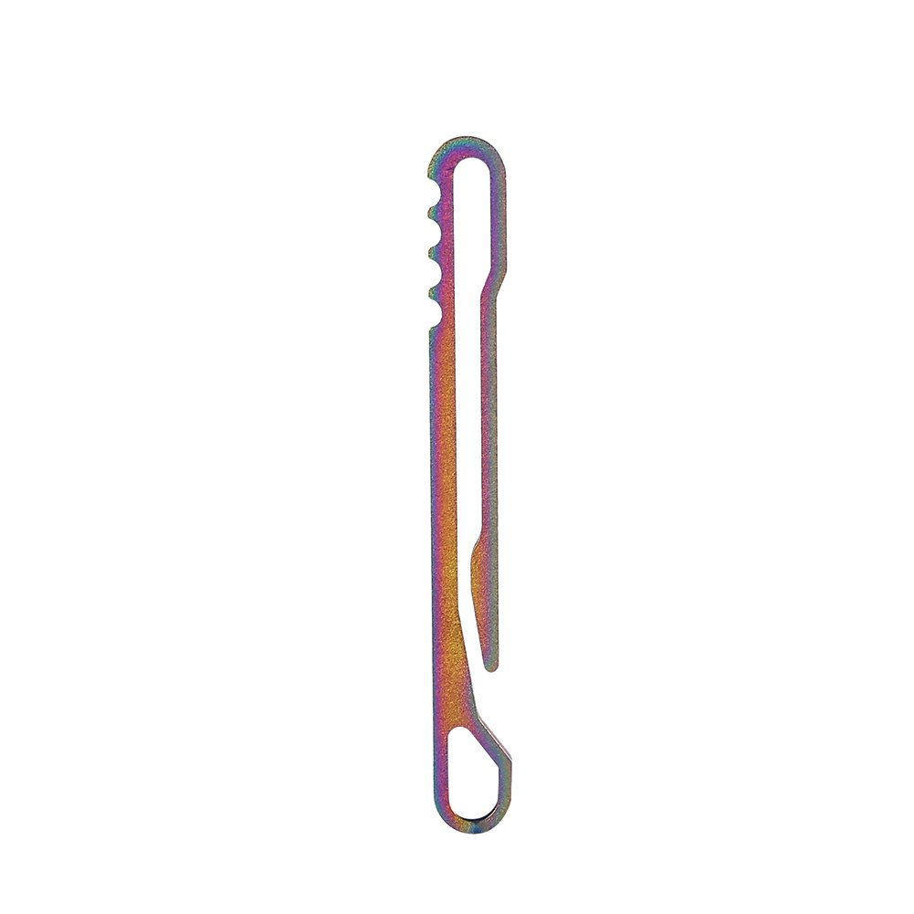 VGEBY EDC Alloy Keyring Belt Clips, Lightweight Outdoor Hanging Buckle for Keys, Portable Camping Hiking Accessories