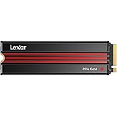 Lexar EQ790 2TB SSD with Heatsink M.2 2280 PCIe Gen4x4 NVMe 1.4, Blazing Speeds Up to 7000MB/s Read 5000MB/s Write for Intens