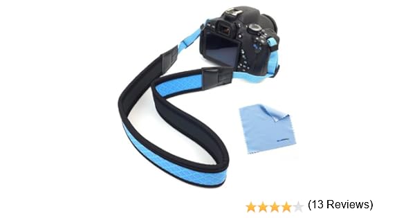 BIRUGEAR Correa de Neopreno Suave Azul para el Hombro/Cuello para ...