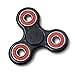Mizzuco Tri-Spinner Fidget Toy with Premium Hybrid Ceramic Bearing, Black/Red