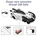 AOKESI Remote Control Car, Wall Climbing Car with 360°Rotating Stunt for Kids, RC Toy Cars with USB Rechargeable High Speed Car, RC Air Car with Powerful LED Lights, Ideal Kids Gift for Boys Girls