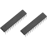 Bridgold 2pcs ATMEGA328P-PU 8-bit Microcontroller 4/8/16/32K Bytes,DIP-28. | 4/8/16/32K Bytes In-System Programmable Flash