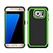 Galaxy S7 Edge Case, TOOPOOT Shockproof Armor Rubber Protective Case For Samsung Galaxy S7 Edge (green)