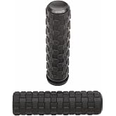 Arlen Ness 07-352 Fusion Series Grips - Air Trax - Black Anodized