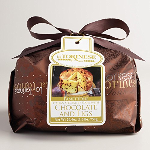 La Torinese Chocolate and Fig Panettone, 26.4-ounce (750g)