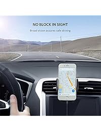 Soporte para teléfono para automóvil Soporte para teléfono universal 3 en 1 Soporte para ventilación de aire para automóvil Soporte para tablero de instrumentos Montaje en parabrisas Compatible con Samsung Galaxy Note S6 S7 Más