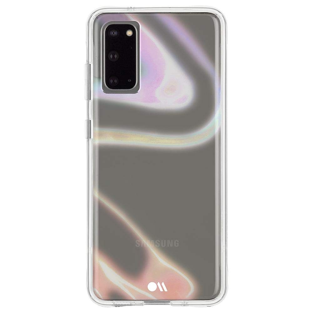 Photo 1 of Case-Mate - SOAP BUBBLE - Iridescent Case for Samsung Galaxy S20 - Protective Design - 6.2 inch - Soap Bubble