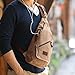 Muzee Canvas Sling Bag Shoulder Backpack Outdoor Travel Crossbody Pack for Men