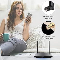 Eifagur WiFi 6E Tri-Band 2.4GHz + 5 GHz + 6GHz 9dBi