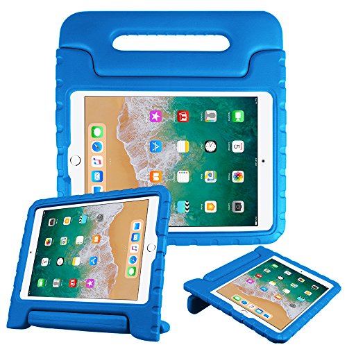 Fintie iPad Pro 10.5 Case - Kiddie Series Light Weight Shock Proof Convertible Handle Stand Bumper Cover [Kids Friendly] for Apple iPad Pro 10.5 Inch 2017 Release Tablet, Blue