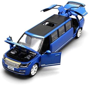Farraige 1: 32 Scale Model Cars Stretch Rannge Rovver SUV Alloy Metal Model with Light and Sound Open Doors Pull Toy