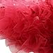 TIAOBU Baby Girls Sequins Santa Tutu Romper Headband Outfits My First Christmas White, Red 3 Months
