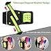 Sinkry Cell Phone Armband, Phone Holder for Running, Sports Arm Bands for iPhone 11 Pro Max/X XR XS Max/ 8 Plus/7 Plus/6S Plus/6 Plus and Other 4~6.5 Inch Phones (Green)