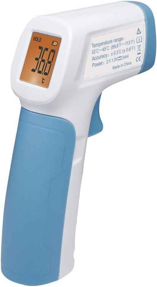 TIANMI LCD Digital Thermometers Non-Contact IR Infrared Thermometer Forehead Body Temperature Meter