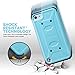 ULAK iPod Touch 6th Generation case with Screen Protector, Belt Clip Holster Kickstand Shockproof Fullbody Protective Case Bumper Hard Cover for Apple iPod Touch 5/6th/ 7th Generation, Blue