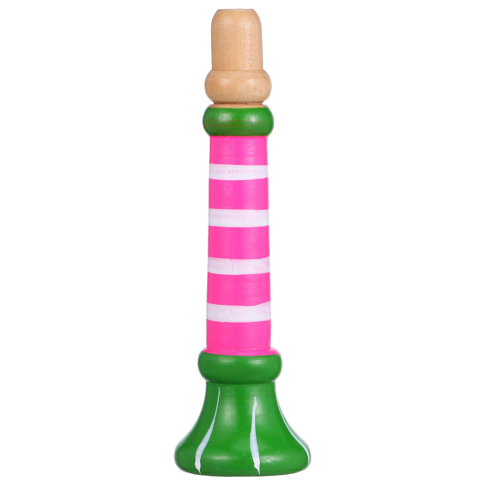 TOYANDONA 1PC Wooden Kid Flute Musical Instrument, Small Wooden Recorders Colorful Piccolo Flute Music Sound Toys, Early Education Develop for 3+ Year Age, Boys Girls, School (Random Color)