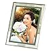 Table Top Transparent Crystal Picture Frames , Clear Acrylic Glass Document Certificate Photo Frame (5.5