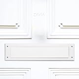 ZAVIA Internal Letterbox Draught Excluder 13.5 Inch White PVC Flap view 6
