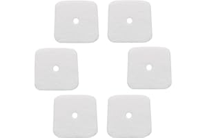 NIMTEK 6 Pack Air Filter for Mantis 7222 7222E 7222M 7225 7230 7234 7240 7920 7924 Tiller/Cultivator 2-Cycle Little Wonder Engine SV-4B SV-4BH SV-5C SV-5C/1 SV-5C/2 SV-5Ci SV-5Ci/2 SV-5H/2