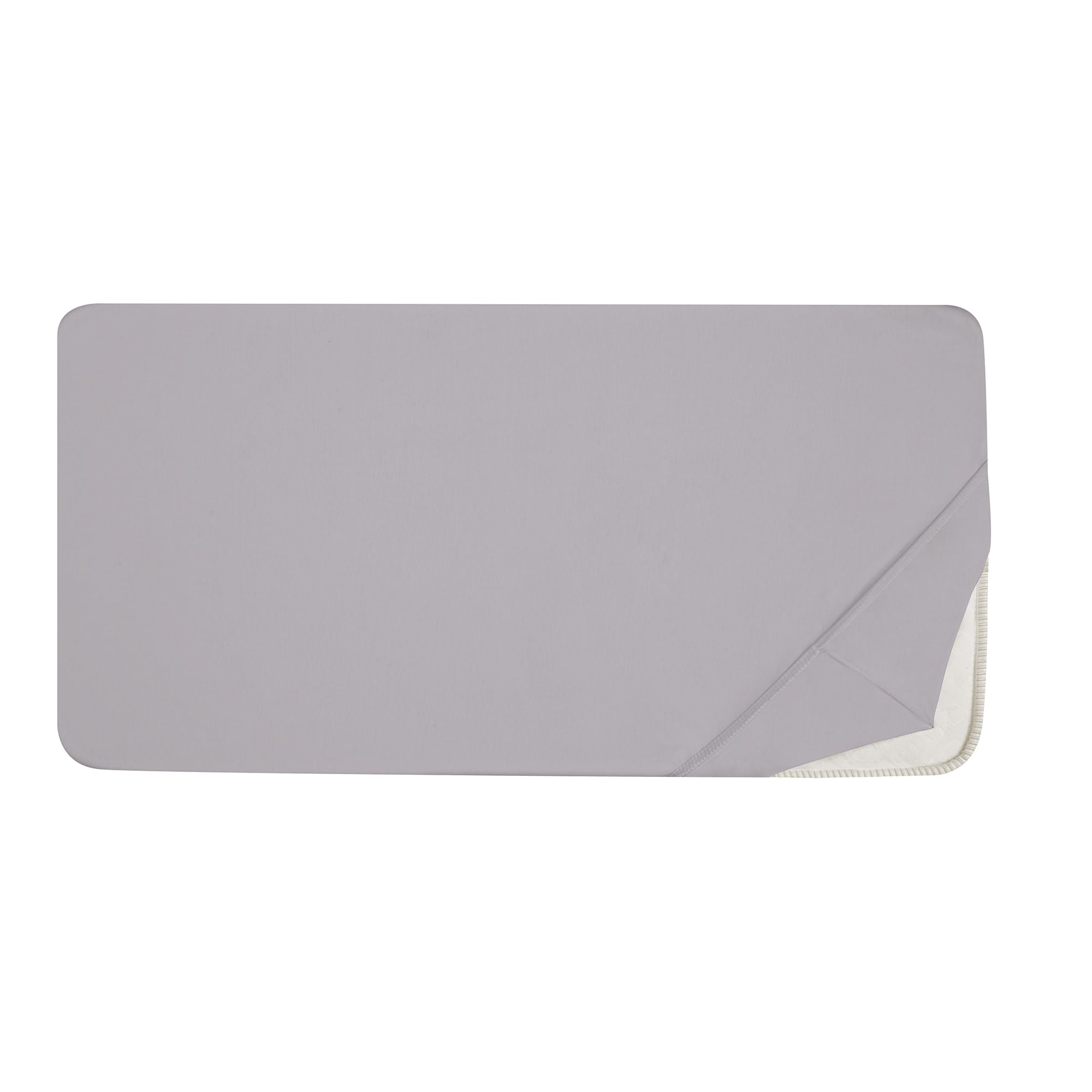 Milou Jersey Fitted Sheet 70 x 140 x 20 cm Light Grey