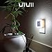 Vivii CYJ08 Plug-in LED Night Light Lamp with Dusk to Dawn Sensor, 2 Piece Color and 6 Piece Daylight, 0.5 W, White
