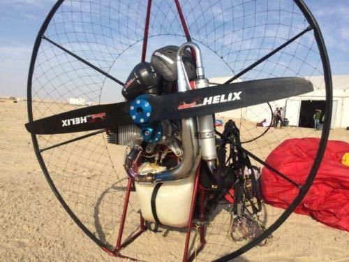 ABM Paramotor Miniplane Featuring The Minari 180cc Engine: A Very Powerful Unit!