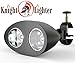 Knight Lighter #1 Barbecue Grill Light by is Touch Sensitive On/Off 10 Ultra Bright LED Lights 120 Lumens 360 Degree | Weather Resistant Carbon Glass Fiber Heat-Resistant Military Grade Material