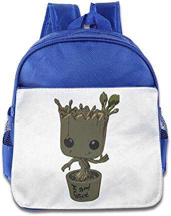 NUBIA Guardians Baby Groot Little Kid Pre School Carry Bag RoyalBlue