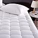 MEROUS Full Size Mattress Pad Pillow Top Quilted Mattress Cover Mattress Protector Cotton 8-21