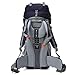 MOUNTAINTOP 55L/65L Internal Frame Backpack Hiking Backpack with Rain Cover
