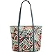 Vera Bradley Women's Small Trimmed Vera Nomadic Floral/Gray Tote