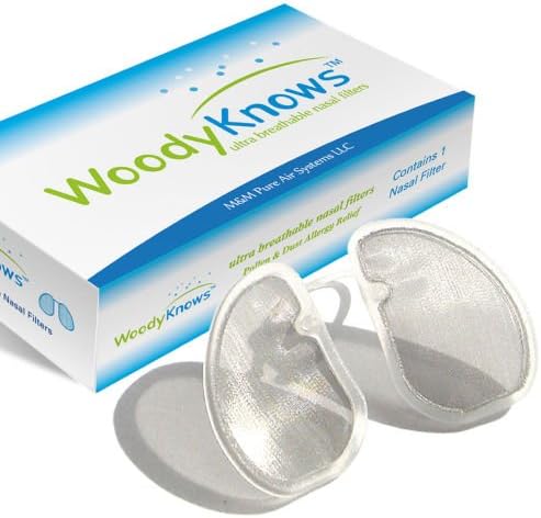 Ultra Breathable Nose Filter Nasal Filter Nasal Screen, Relieve Allergy Allergies, Block Pollen, Pet Hair, Dander and Mold Allergens, Alternative to Nasal Spray, 1 Count(I-R for Small Round Nose)