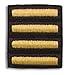 Army Male Blue Overseas Service Bars (OSBs)
