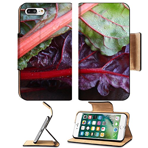 Luxlady Premium Apple iPhone 7 Plus Flip Pu Leather Wallet Case iPhone7 Plus 25145468 close up of swiss chard