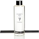 Chloefu LAN Eucalyptus Diffuser Refill Scented Oil 6.76 fl oz Natural Essential Oil - Best for Farmhouse Bathroom Decor, Air Diffuser, 0% Alcohol, Non Toxic Air Freshener