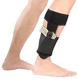 Yosoo Ankle Holster with Magazine Pouch Concealed Carry Gun Holsters for Glock 43 27 19 26, Ruger LCP, S&W Bodyguard 380, M&P Shield, Sig Sauer, p238, Revolver, 38 Special, 9mm J Frame Pistol