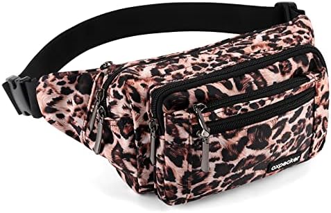 Amazon.com | Beige Leopard Fashion Fanny Pack Waist Bag for Women