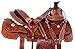 Acerugs Hand Carved Western Roping All Purpose Ranch Work Pleasure Trail Leather Horse Saddle TACK Set (Chestnut, 15)thumb 1