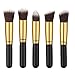 ARALOR Makeup Brushes Set 10pcs Cosmetic Brush Foundation Blending Blush Concealer Eye Face Lip Brushes for Powder Liquid Cream Complete Makeup Brush Kit Synthetic Bristles