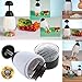Stainless Steel Triturator Garlic Vegetable Cutter Food Chopper Hand - Fruit Salad Chopper Kitchen Tool - Food Chopper Press Easy Cutter Slicer