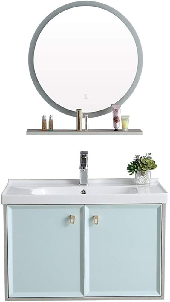 JOMSK Cuarto de baño Vanidad Montado en la Pared Tablero Libre de