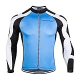 Men's Cycling Jersey Long Sleeve Bicycle Cloth Bike Shirt Cycle Clothing