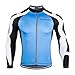 Men's Cycling Jersey Long Sleeve Bicycle Cloth Bike Shirt Cycle Clothing
