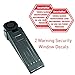 SECURITYMAN Door Stop Alarm Wedge (2-Pack) with Extra Loud 120db Siren - Great Door Security Stopper for Home, Travel, Hotels, Dorm Rooms, Apartments, etc.