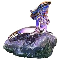 Prochaska Gallery Hand Blown Glass Mermaid Figurine