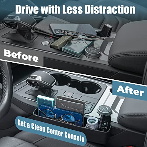 Paffenery Car Seat Gap Filler Organizer Storage Box for Car Seat