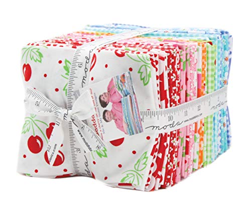 Badda Bing Fat Quarter Bundle 33 Precut Cotton Fabric Assortment by Me and My Sister Designs for Moda