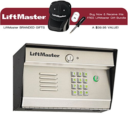 Liftmaster EL1SS Telephone Entry System & Receive A Free Liftmaster Gift Bundle (Baseball Cap, Dual USB Charger & 4 in 1 Screwdriver)